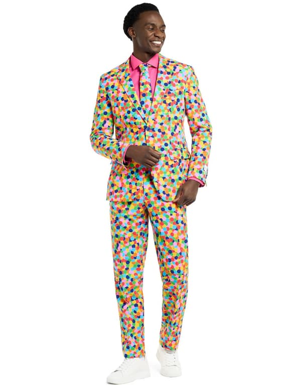 Mr. Confetteroni Opposuits™-kostyme for menn M / L (EU 52)
