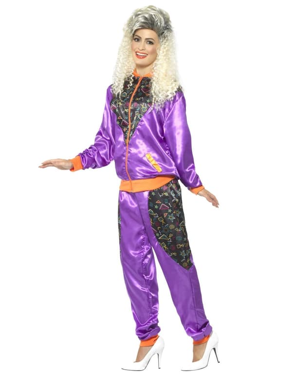 Lilla retro-joggedress for kvinner med kostyme