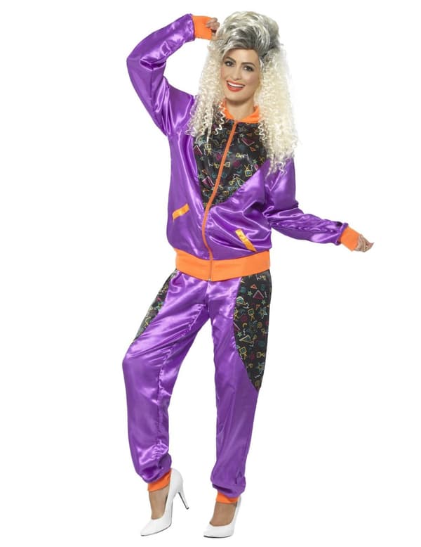 Lilla retro-joggedress for kvinner med kostyme