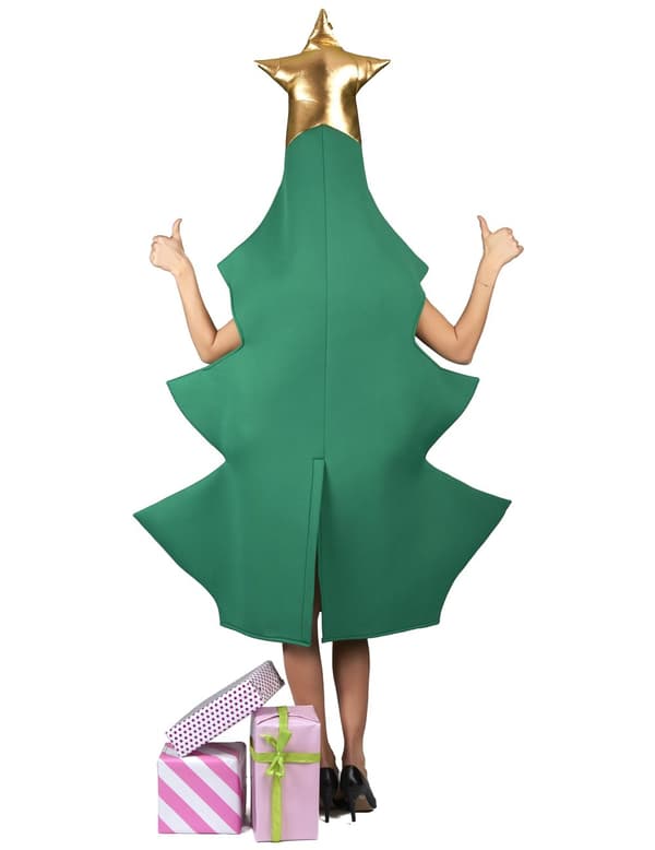 3D-juletrekostyme for voksne. Size-One size
