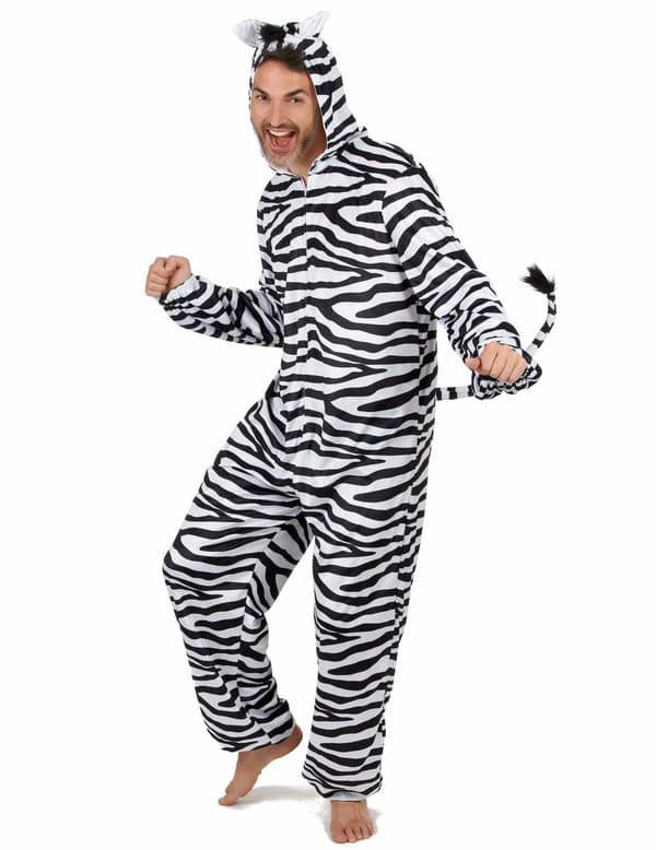 Mand i Zebra Forklædning. Size-One size
