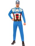 Miniatyrbilde 1 av 2: Voksen Captain America™ klassisk kostyme