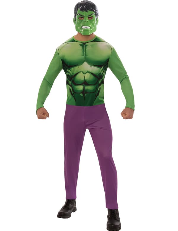 Klassisk Hulk™-kostyme for voksne