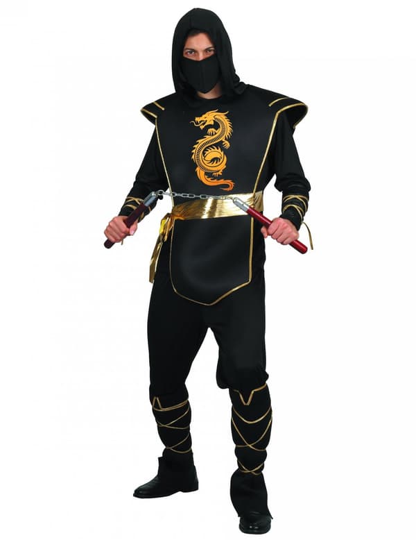 kostyme for menn som bæres av voksne Santa Morphsuits™.. Size-L