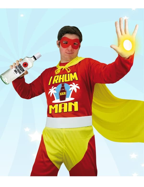 Rhum Man kostume. Size-One size