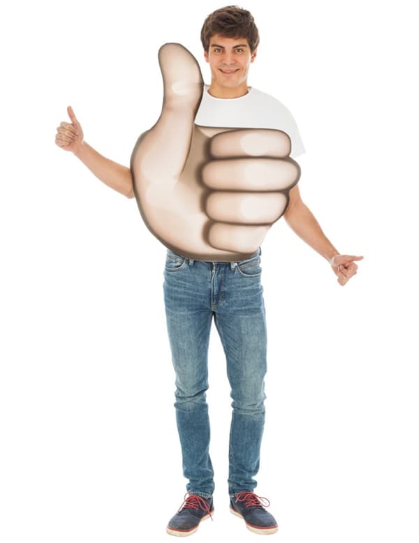 Peukku Emoji™-asu aikuiselle. Size-One size