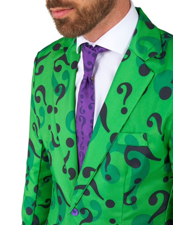 Mr. Riddler™ Suitmeister™-kostyme for voksne