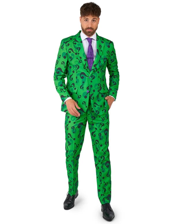 Mr. Riddler™ Suitmeister™-kostyme for voksne