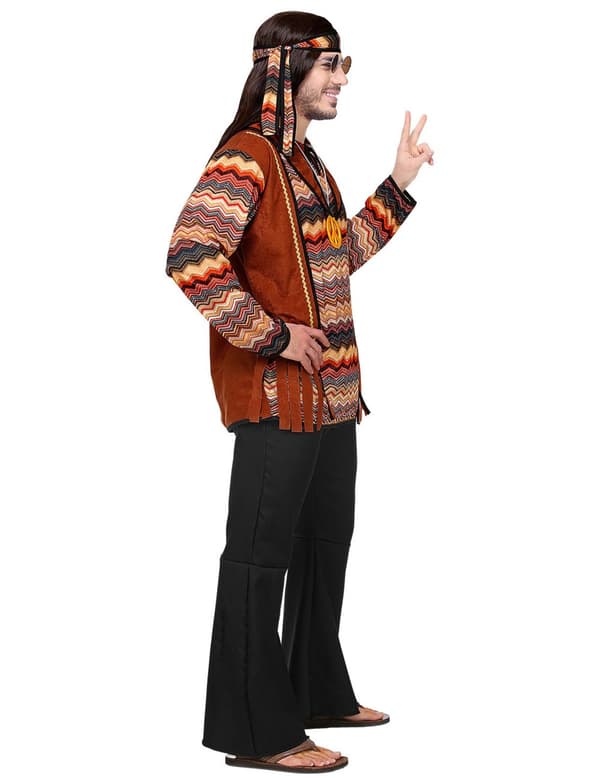 Naturlig hippiekostyme for menn