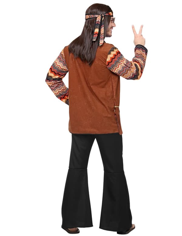 Naturlig hippiekostyme for menn