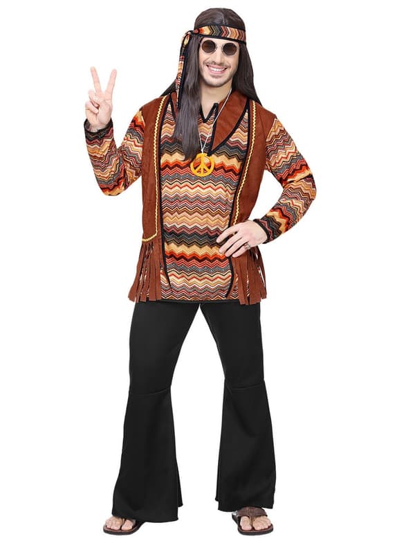 Naturlig hippiekostyme for menn