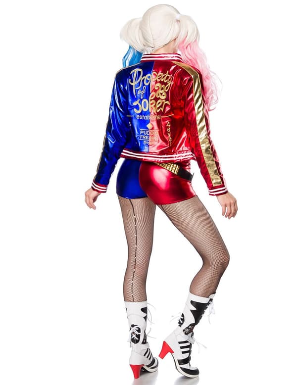 Sexy harlekin kostyme luksus kvinne