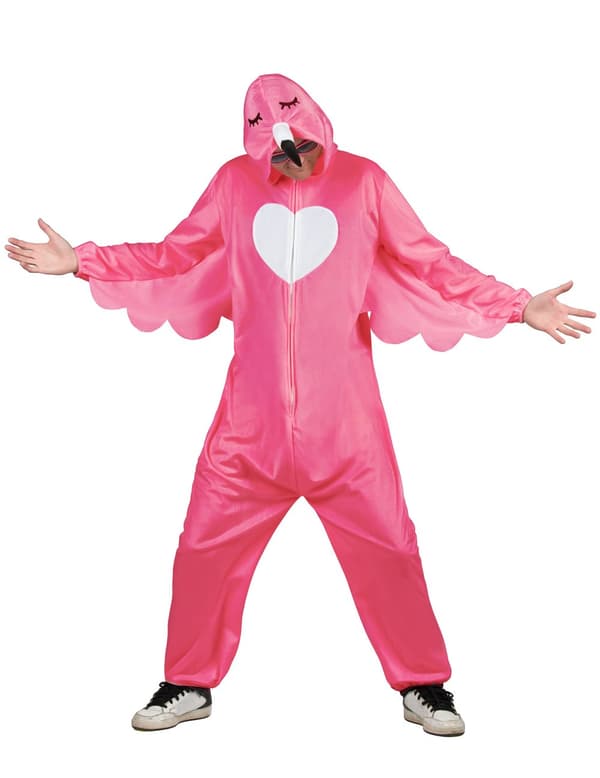 Flamingo kostume til voksne