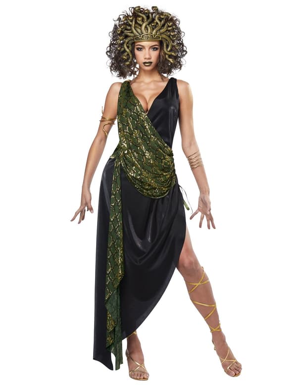 Luksus Medusa the Gorgon-kostyme for kvinner