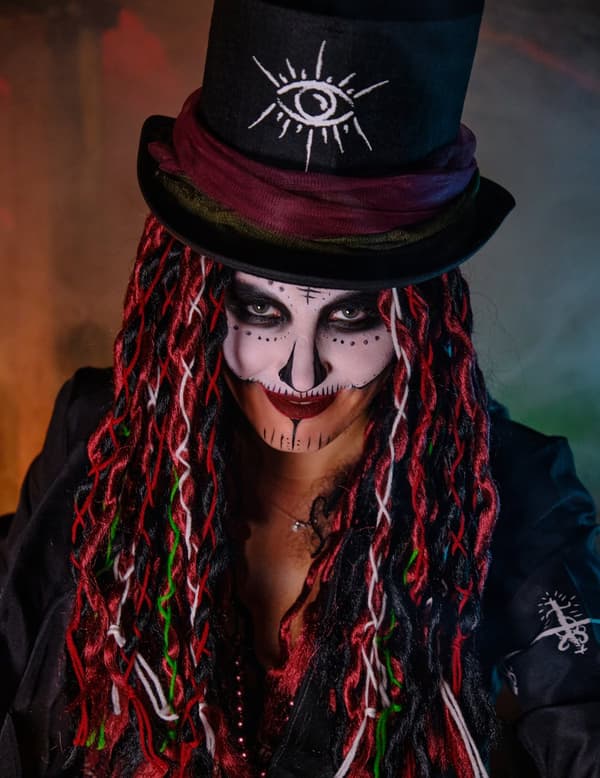 Voodoo troldmand kostume til kvinder