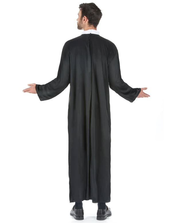 Papin plus-kokoinen naamiaisasu miehelle. Size-XXL