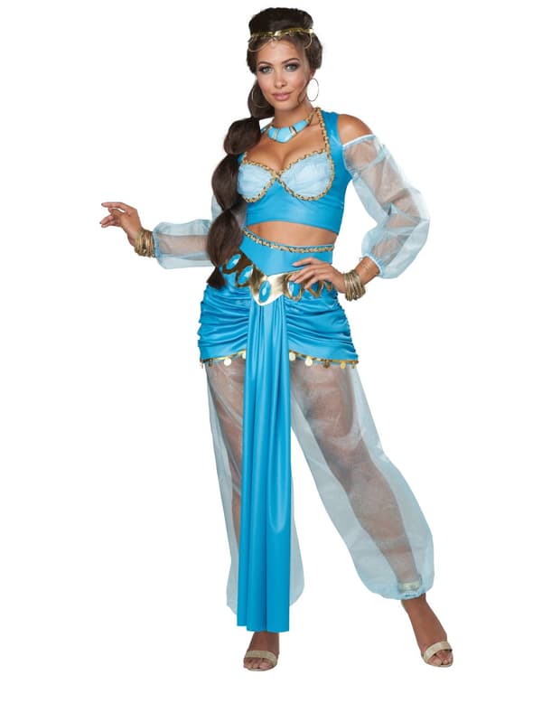 Orientalsk prinsessekostume kvinde