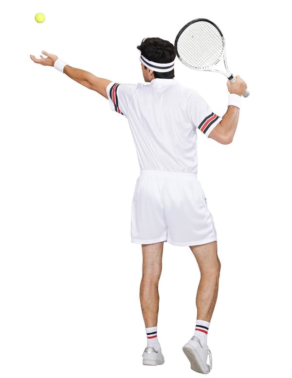 Tennisspiller kostume - voksen