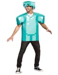 Miniatyrbilde 2 av 4: Minecraft™ kostyme med rustning for voksne. Size-One size