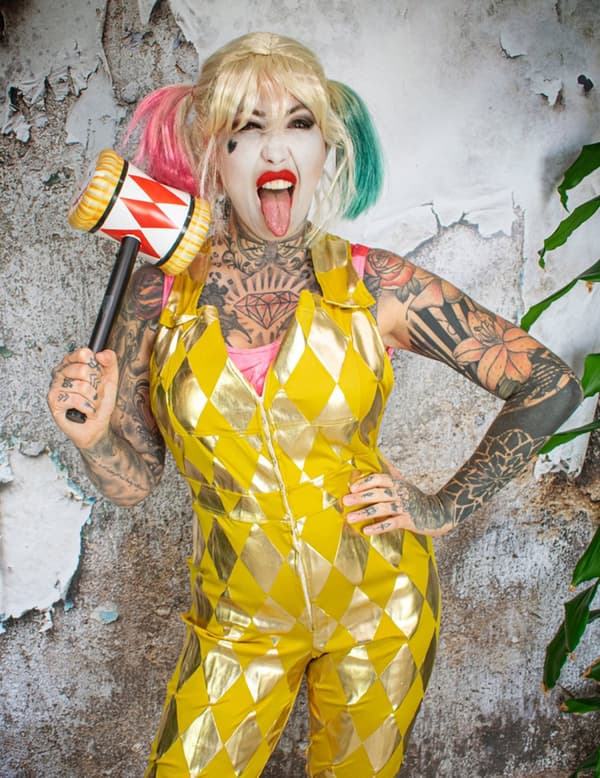 Harley Quinn Birds of Prey™ Jumpsuit til kvinder