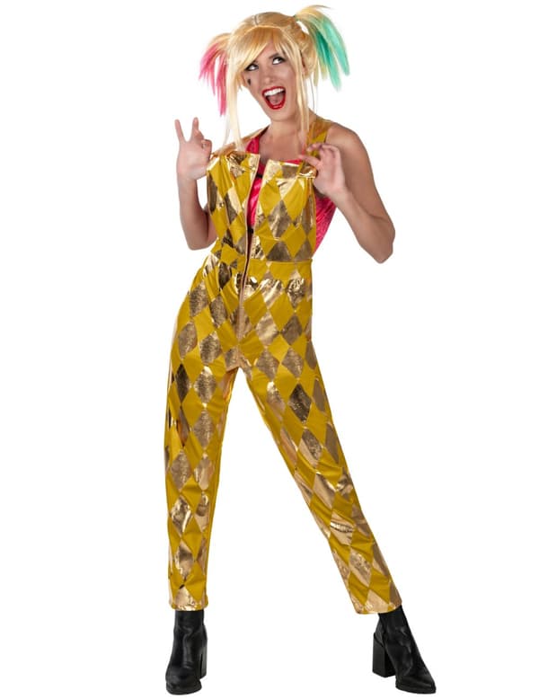 Harley Quinn Birds of Prey™ Jumpsuit til kvinder