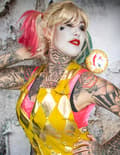 Miniatyrbillede 3 af 8: Harley Quinn Birds of Prey™ Jumpsuit til kvinder