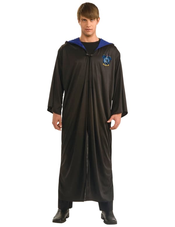 Harry Potter™ voksen Serdaigle trollmannskåpe forkledd som voksen. Size-One size