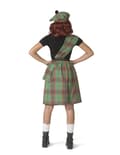 Pikkukuva 2 / 2: Skotlantilaisen vihreä naamiaisasu naiselle. Size-M / L