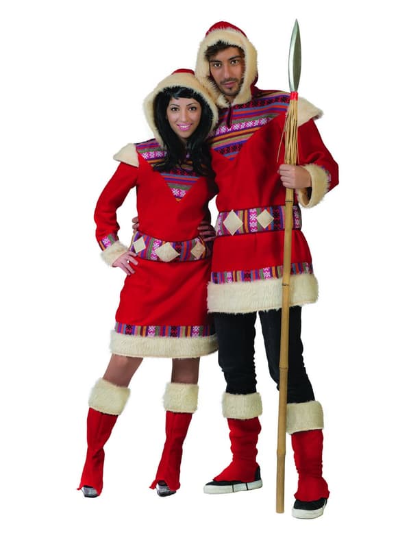 Nanook-menns inuitt-kostyme