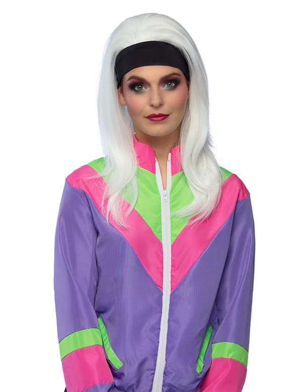 Retro joggejakke for kvinner