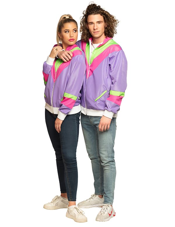 Retro joggejakke for menn