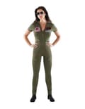 Miniatyrbilde 1 av 6: Top Gun™ jumpsuit-kostyme for voksne
