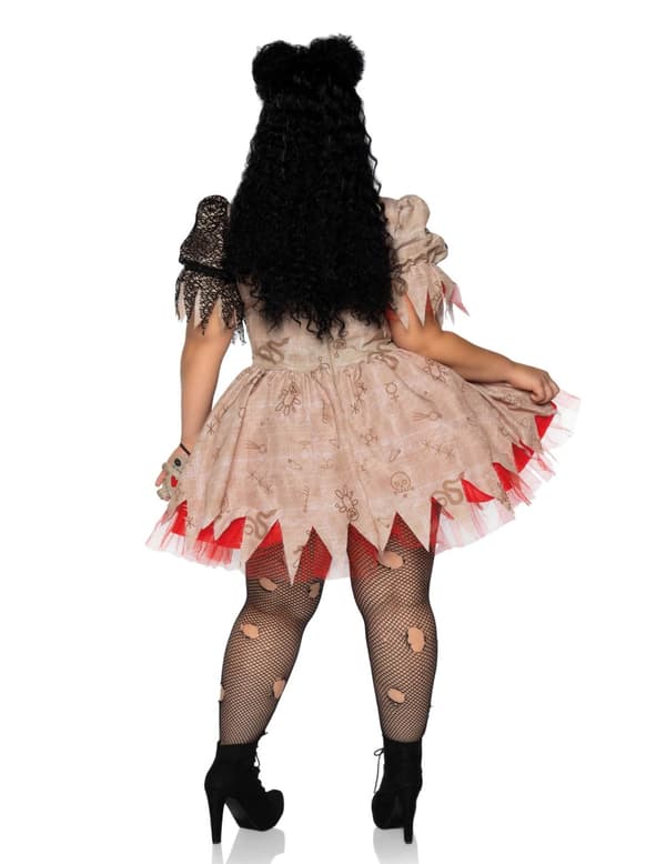 Voodoo kostume større damestørrelse