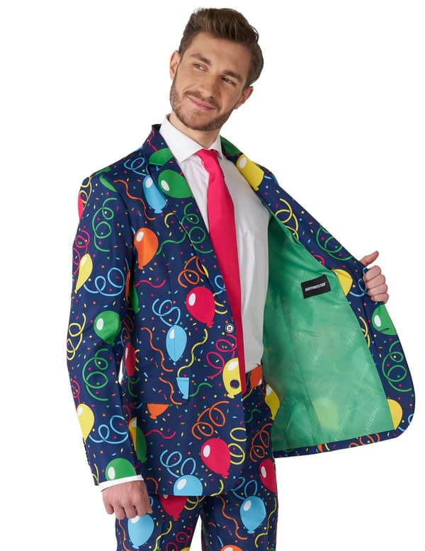 Mr. Balloons Navy Suitmeister™ miesten puku