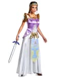 Miniatyrbilde 4 av 6: Prinsesse Zelda™ deluxe-kostyme for damer