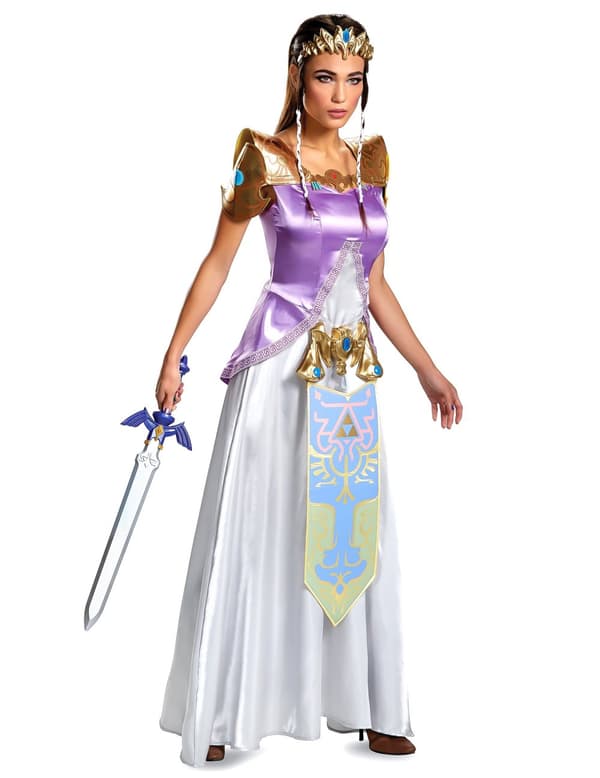 Prinsesse Zelda™ deluxe-kostyme for damer