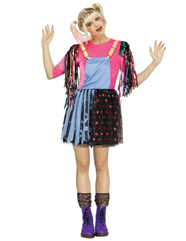 Harlekinkostyme for damer