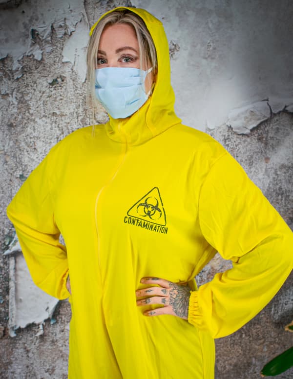 Hazmat suit vuxendräkt