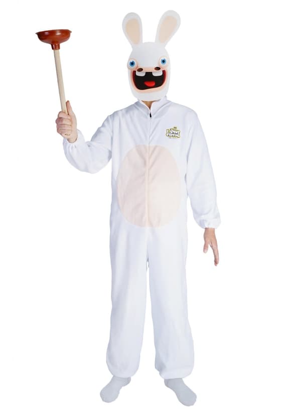 Cretins™ Kaniner, voksenkostyme med maske