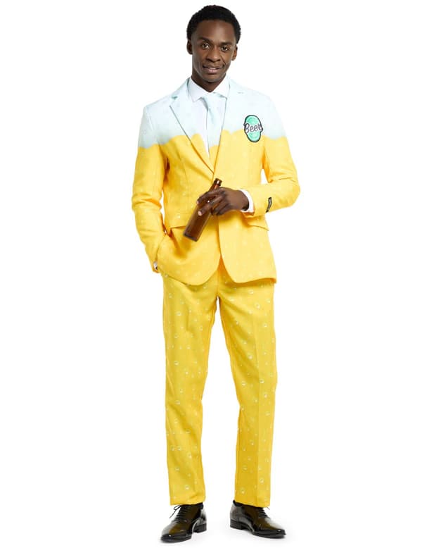Mr. Beer Yellow Suitmeisters™ aikuisten puku