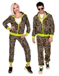 Miniatyrbilde 4 av 8: Voksen 80-talls treningsdrakt med leopard