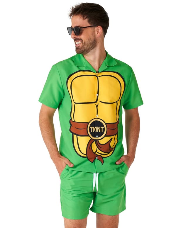 Suitmeister™ Ninja Turtle™ sommardräkt för vuxna S (EU 46)