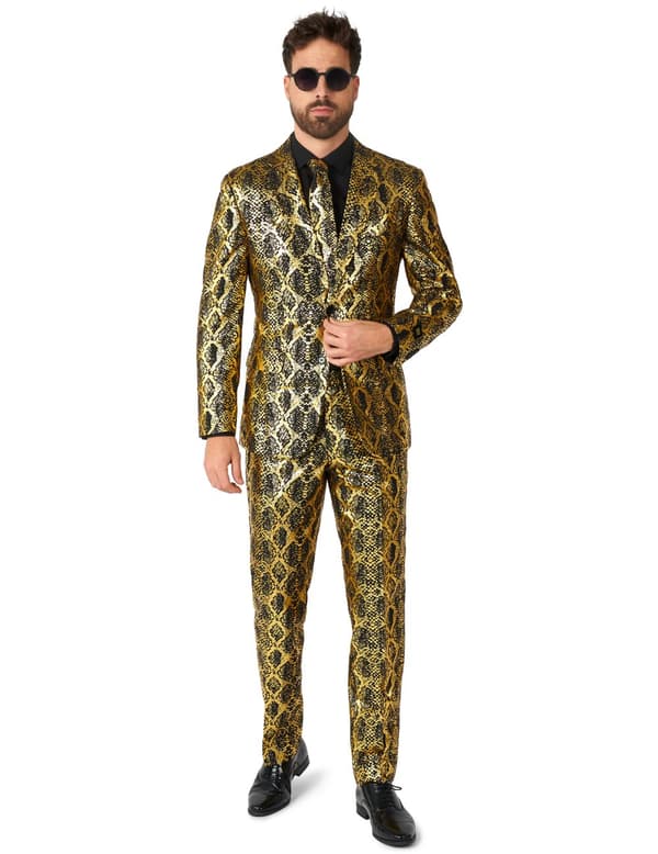 Opposuits™ skinnende slangekostume til voksne