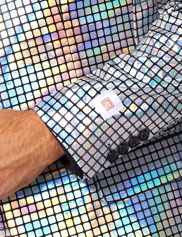 Vuxen Discoballer Opposuits™ Kostym