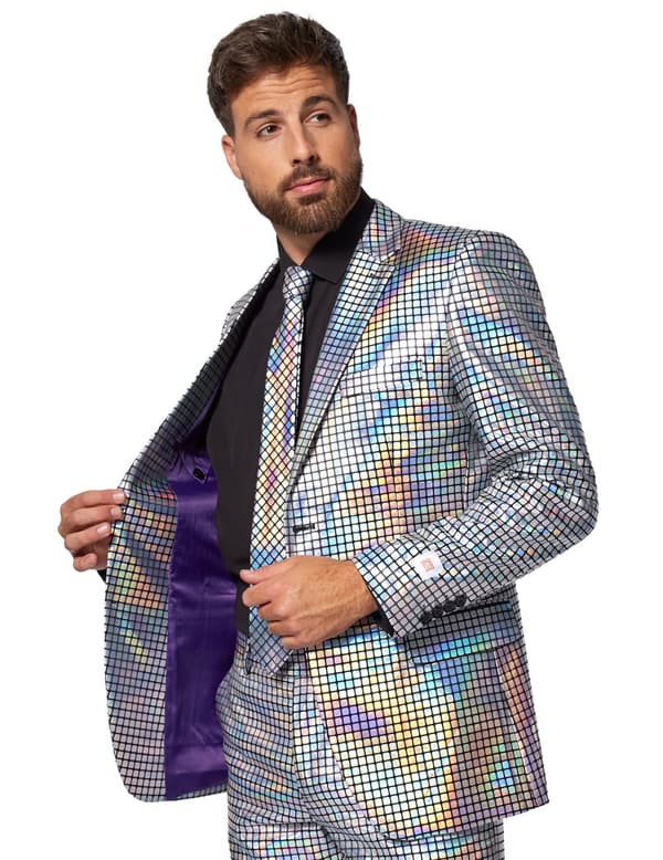 Vuxen Discoballer Opposuits™ Kostym