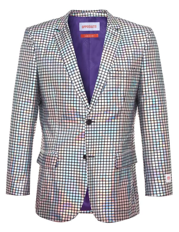 Vuxen Discoballer Opposuits™ Kostym