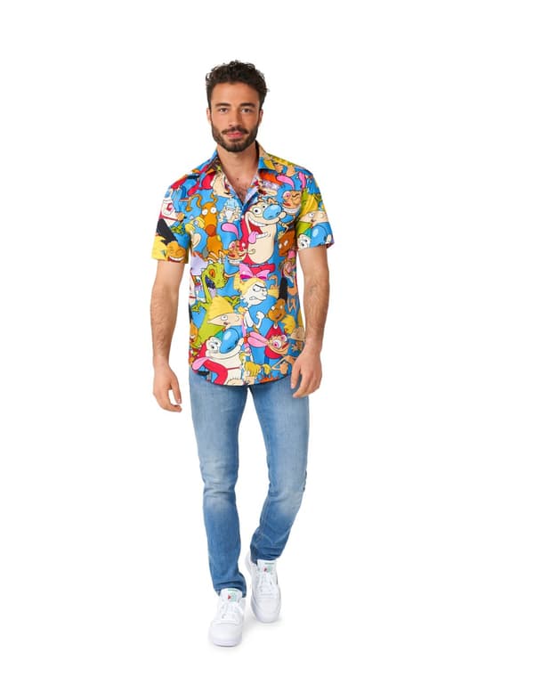 90's Nickelodeon™ tegnefilmsskjorte til voksne Opposuits™