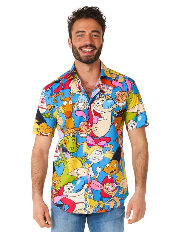 90's Nickelodeon™ tegnefilmsskjorte til voksne Opposuits™