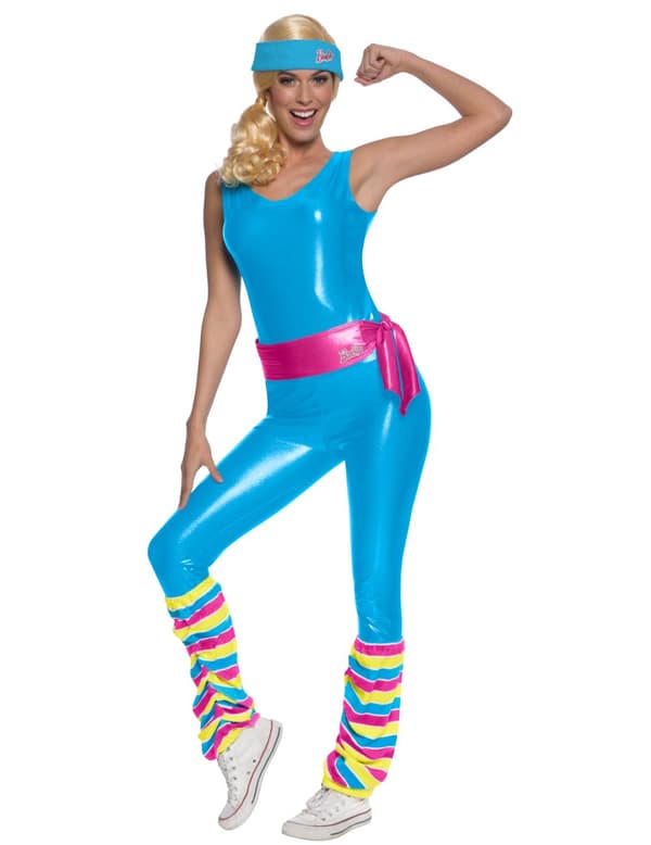 Naisten aerobinen Barbie™-asu