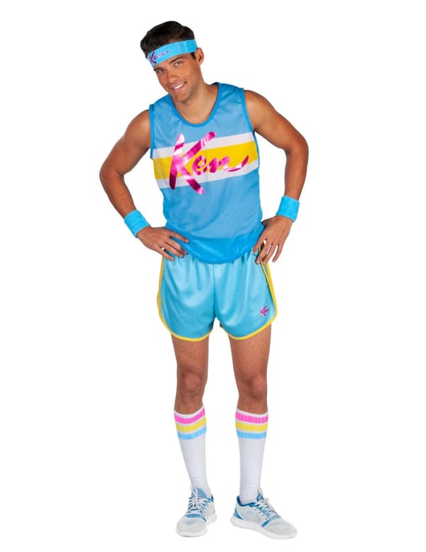 Ken™ aerobic-kostyme til menn XL
